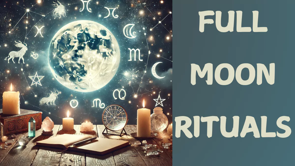 Supercharge Your Vibes: Full Moon Rituals for Every Sign